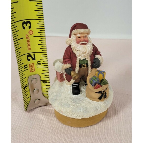 Our America Teeny Toppers Santa Claus Small Candle topper gifts  Christmas - Picture 9 of 9